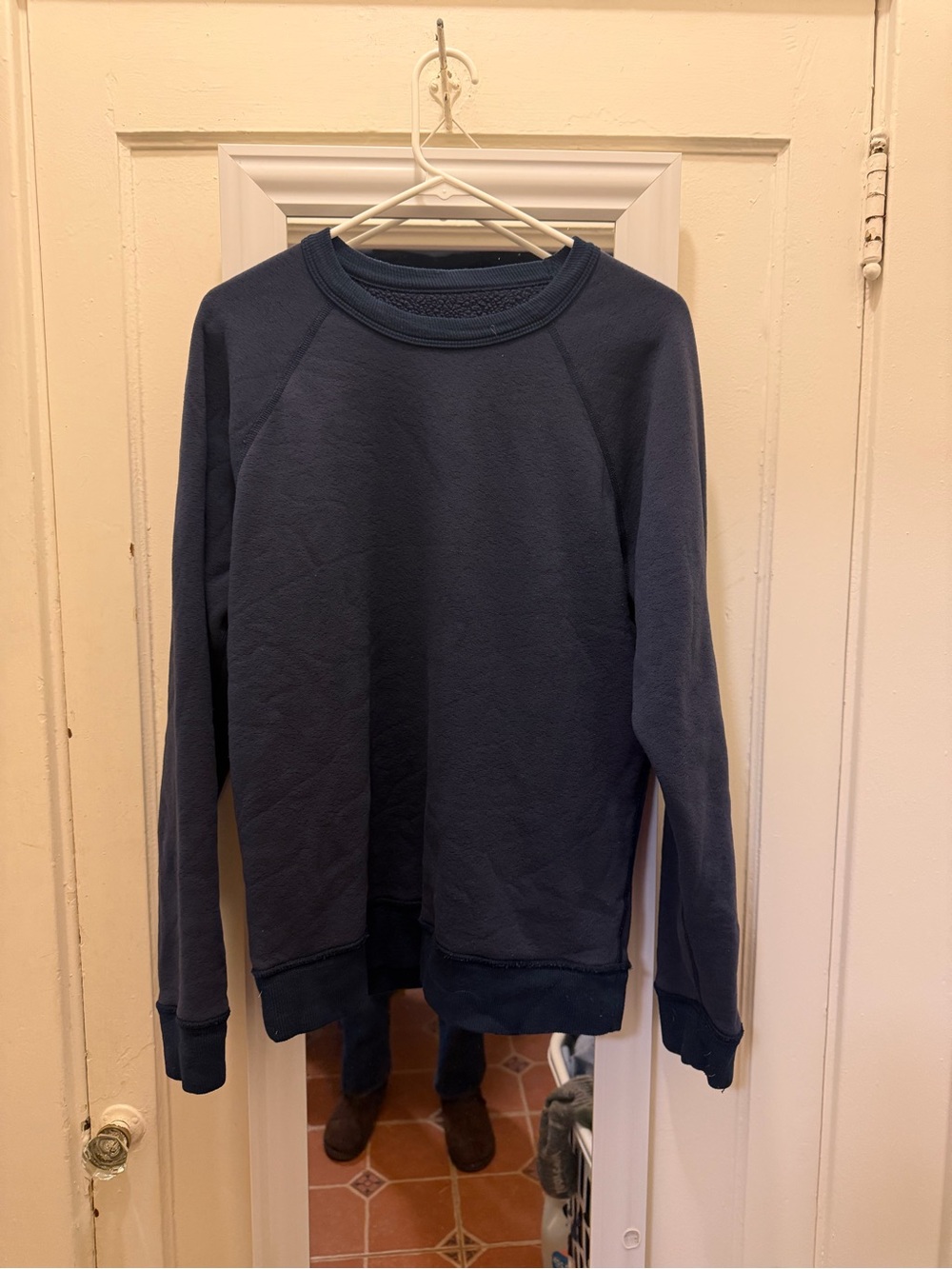 Patagonia Men's Dark Navy Crewneck Sweatshirt